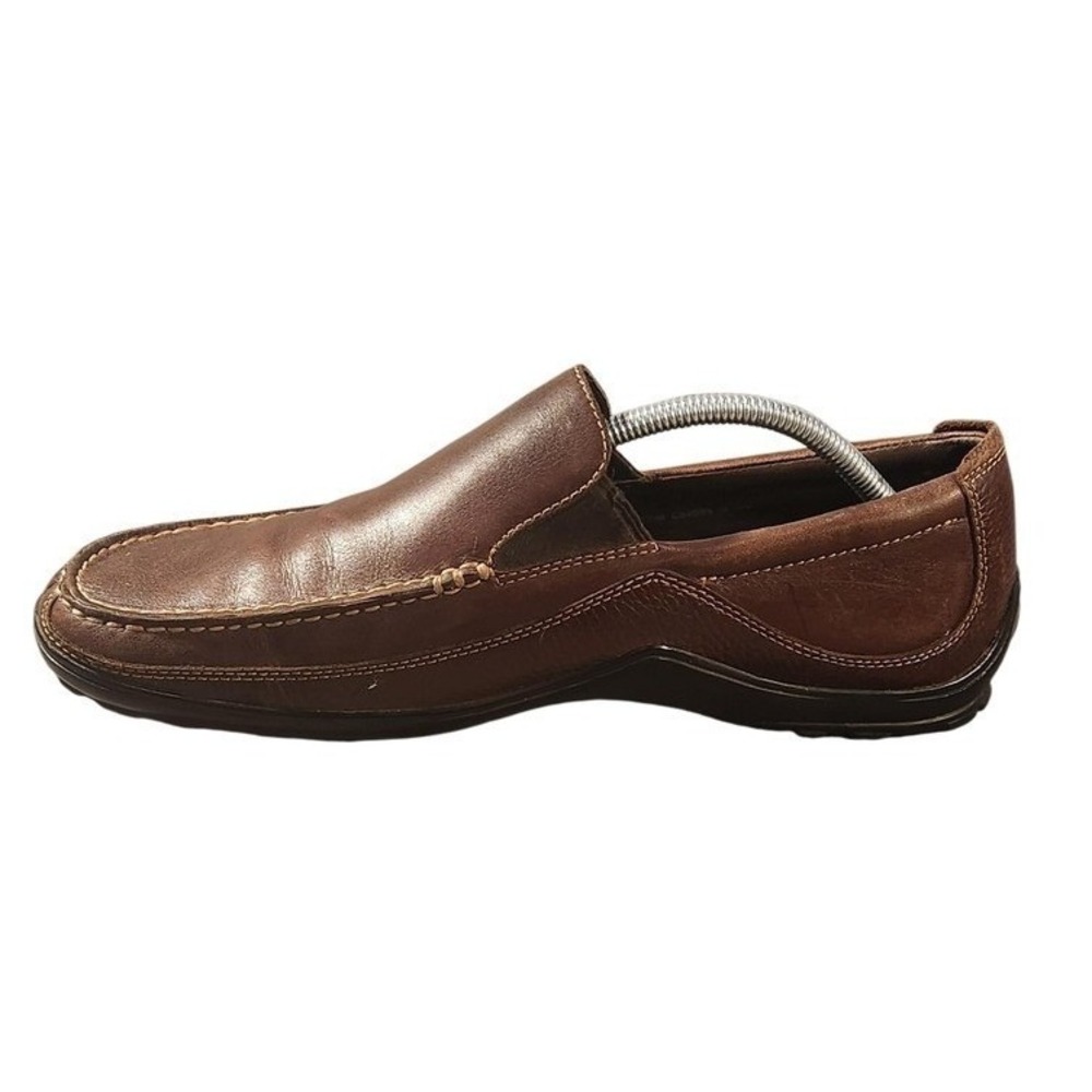 Cole‎ Haan Shoes Mens Size 11.5 Brown Leather Slip On Loafers Casual C04059